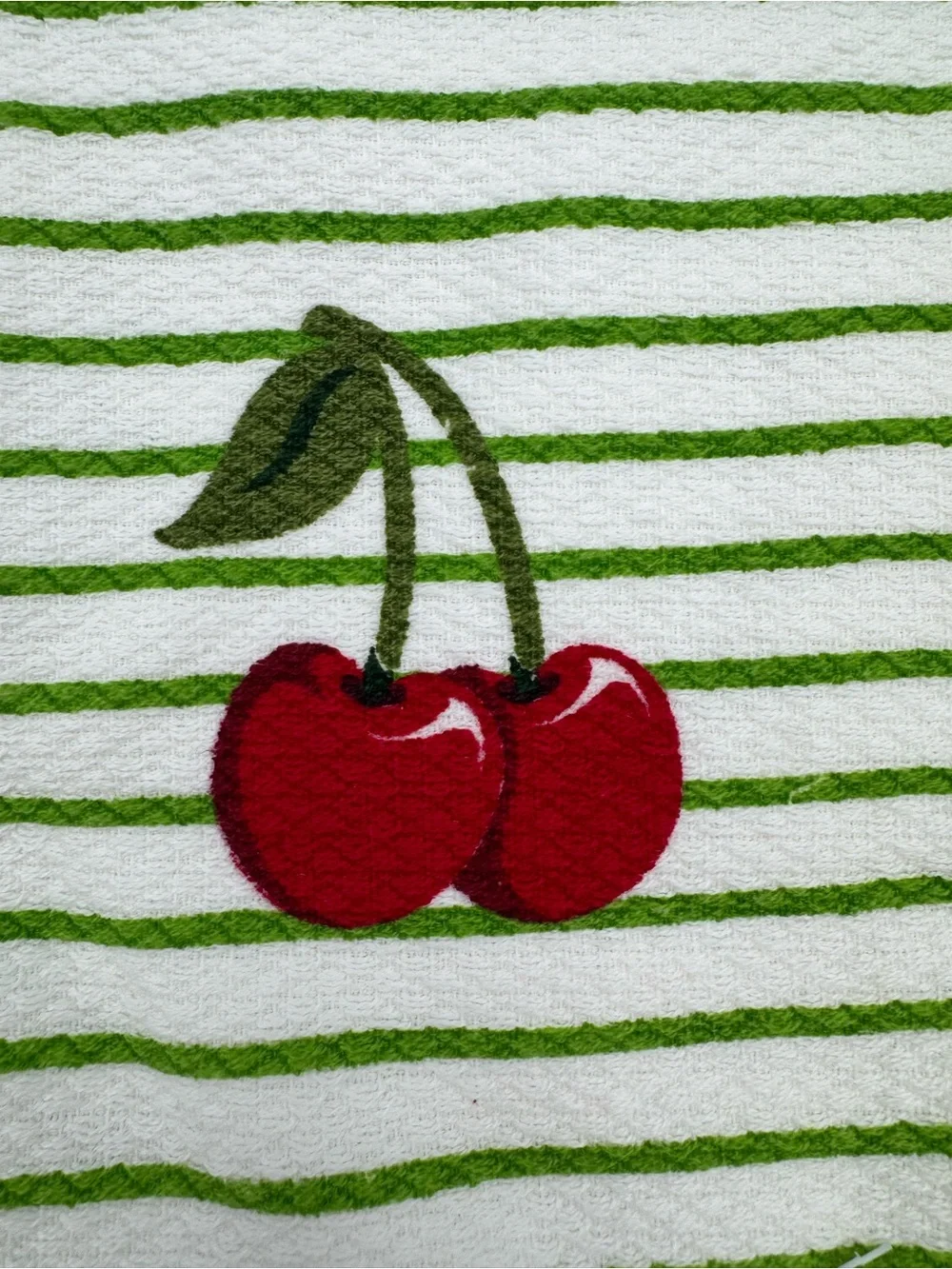 Kate Spade New York Cherry Kitchen Towels Set 4 Striped Polka‎ Dot NWT